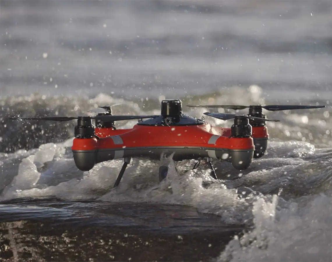 La pêche au drone